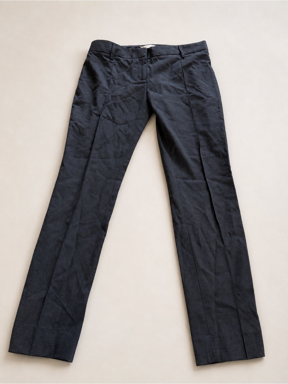Nili Lotan Charcoal Wool-Blend pants size 4 EUC